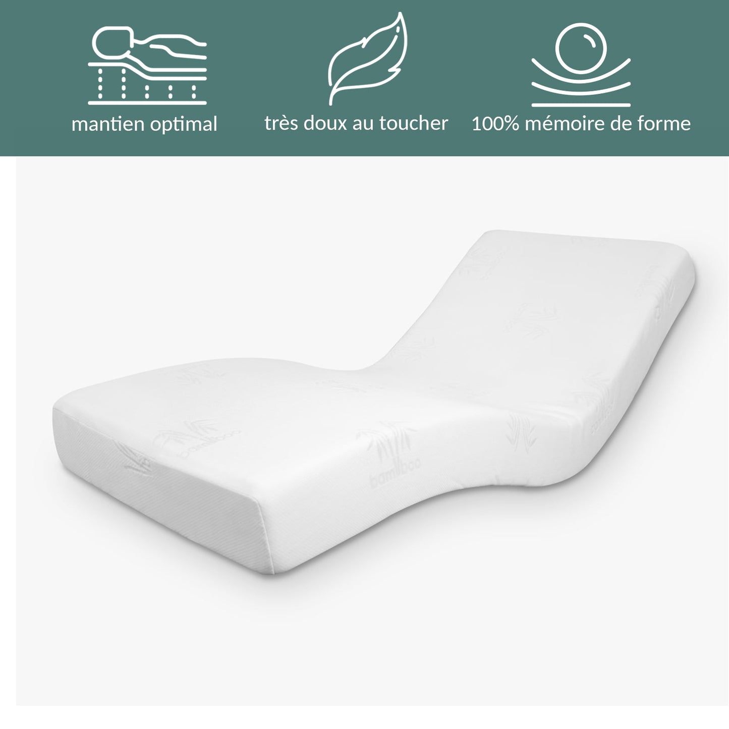 Matelas Visco Dream : Mousse à mémoire de forme