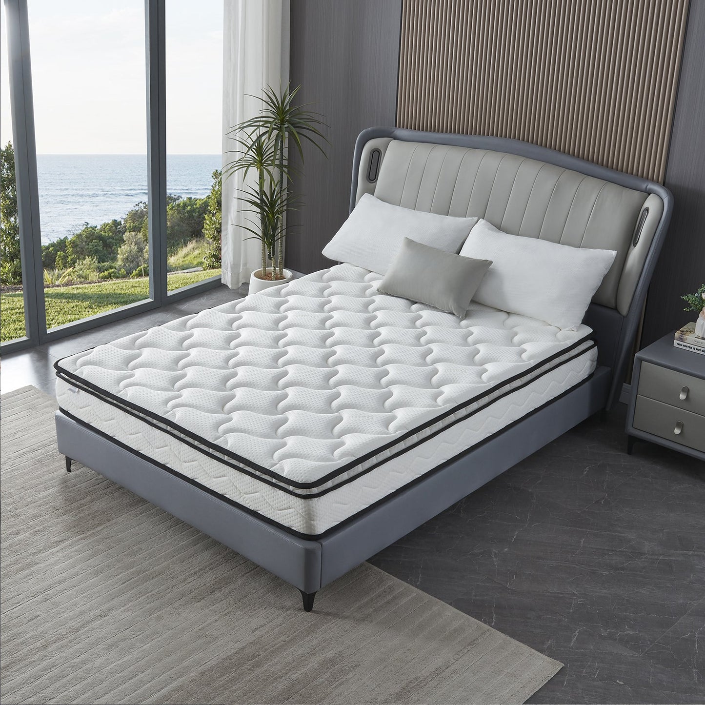 Matelas Buckingham Empereur : Mémoire de forme et surmatelas