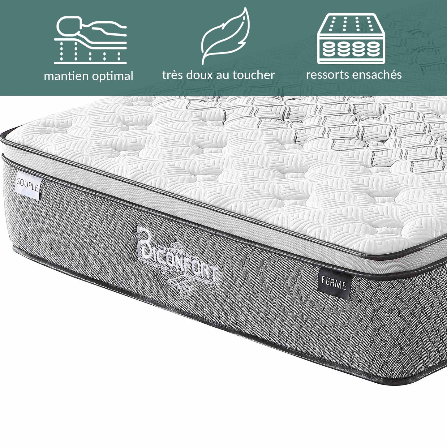 Matelas Bi-confort : soutien haut de gamme