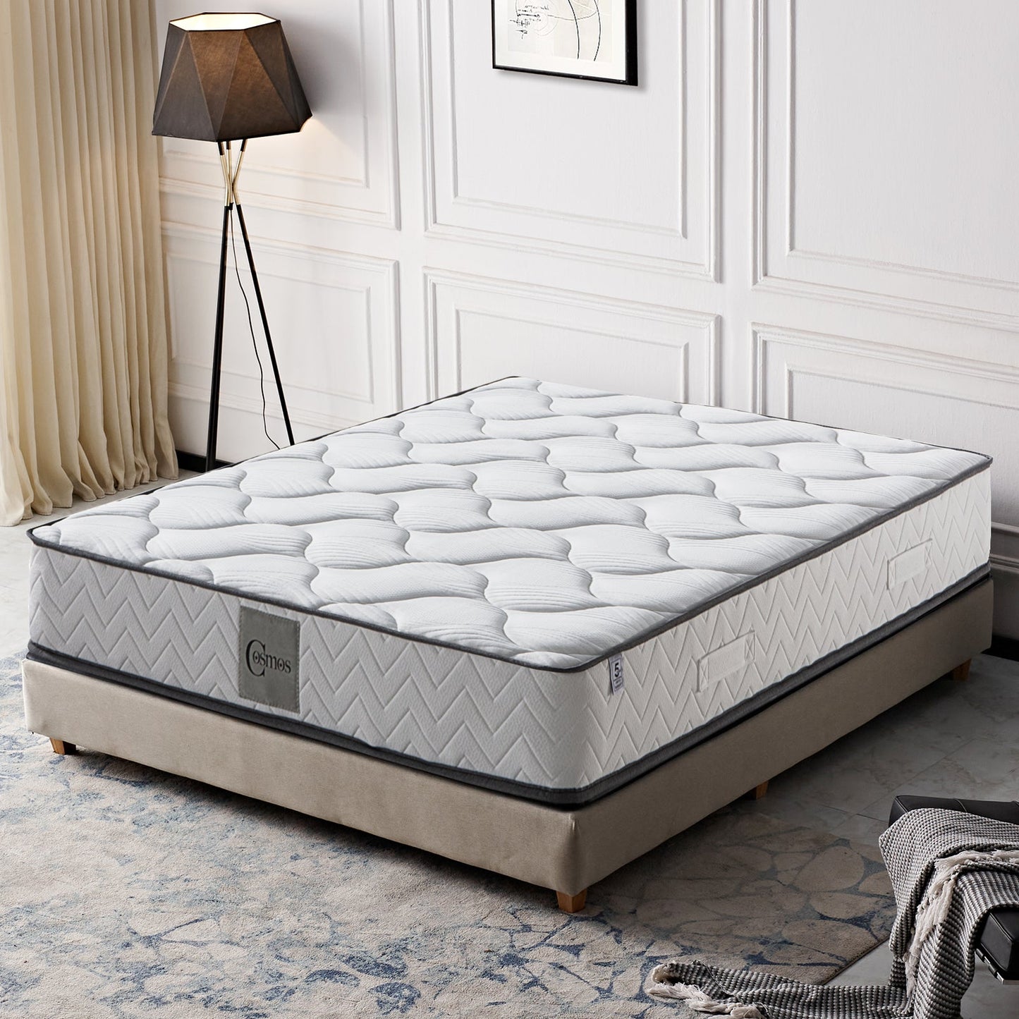 Matelas Atlanta : Ressorts ensachés et Mémoire de forme