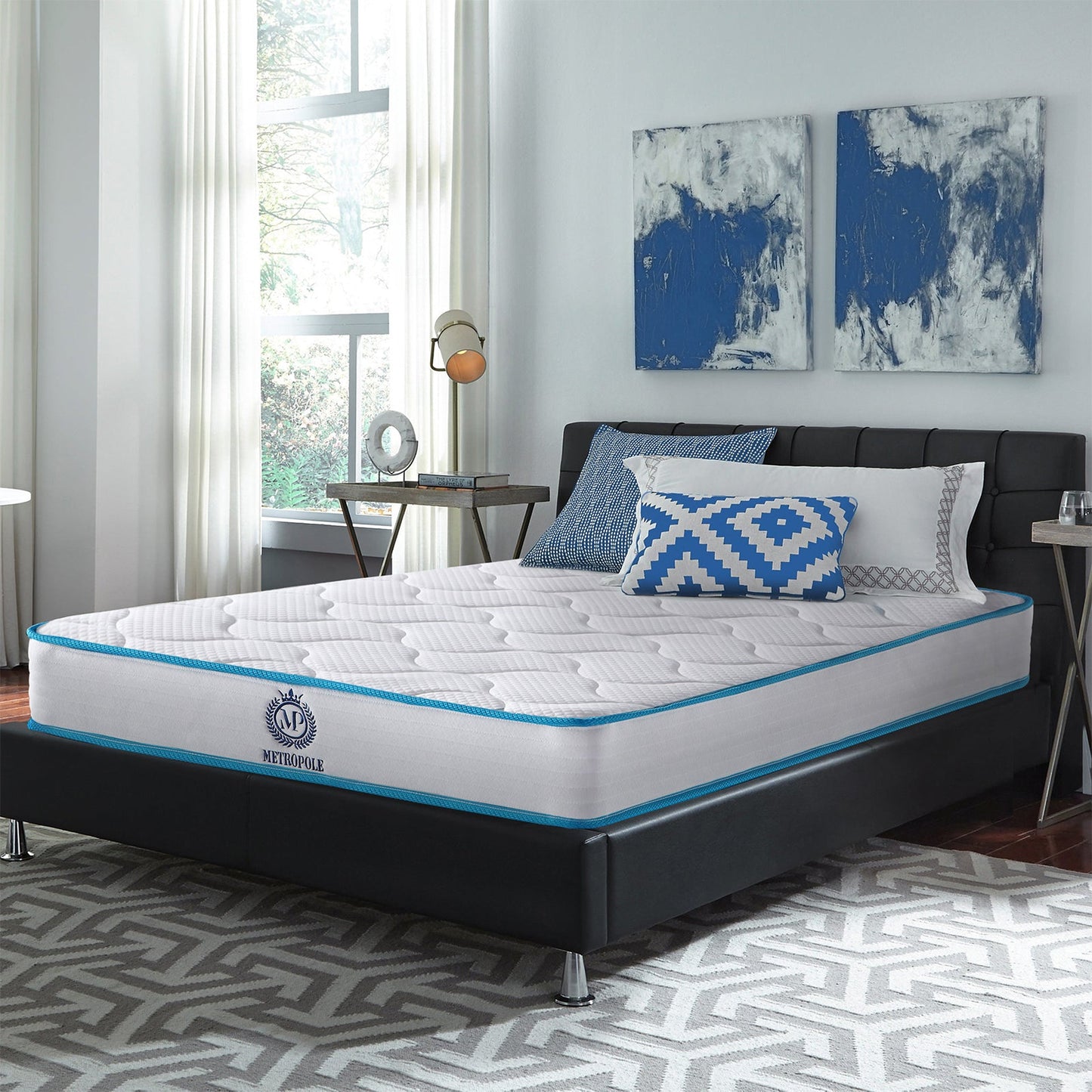 Matelas Métropole : Mémoire de forme et Ressorts