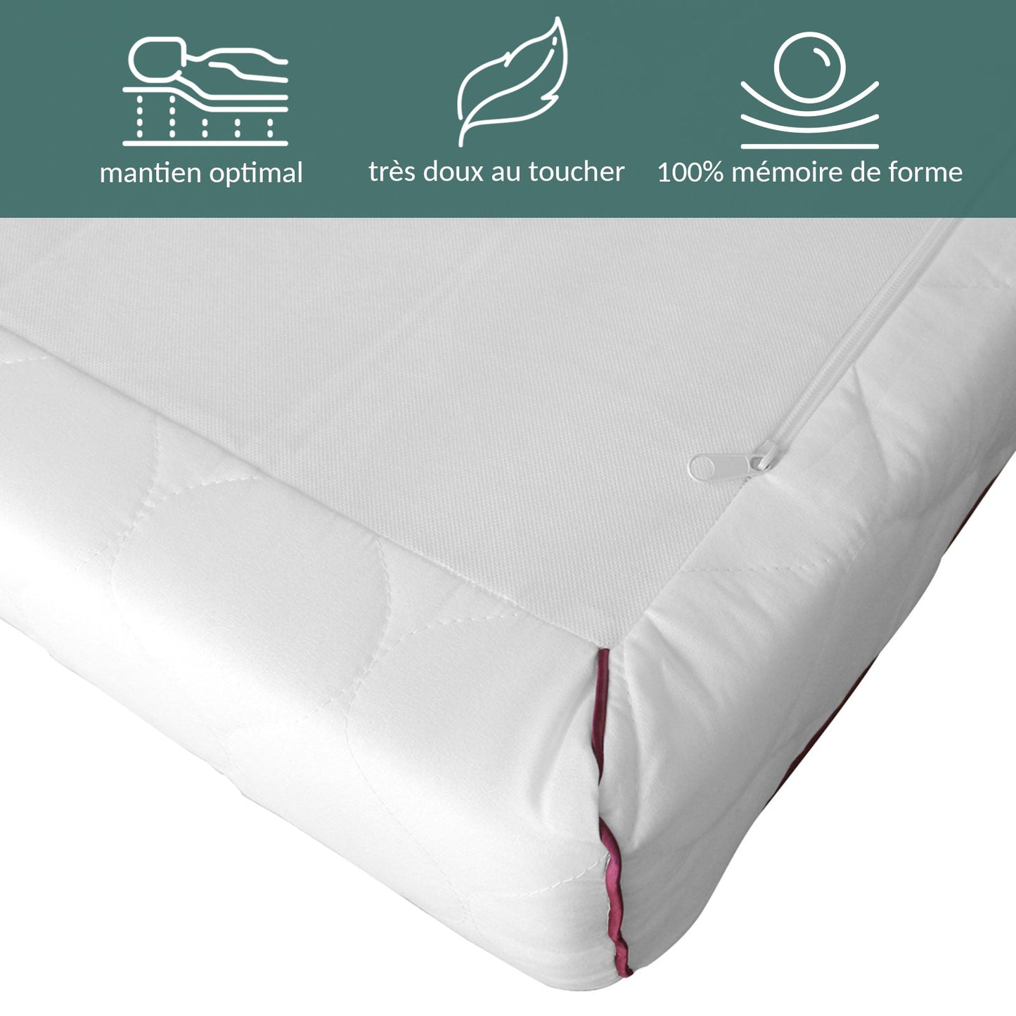 Matelas canapé convertible BZ : mémoire de forme