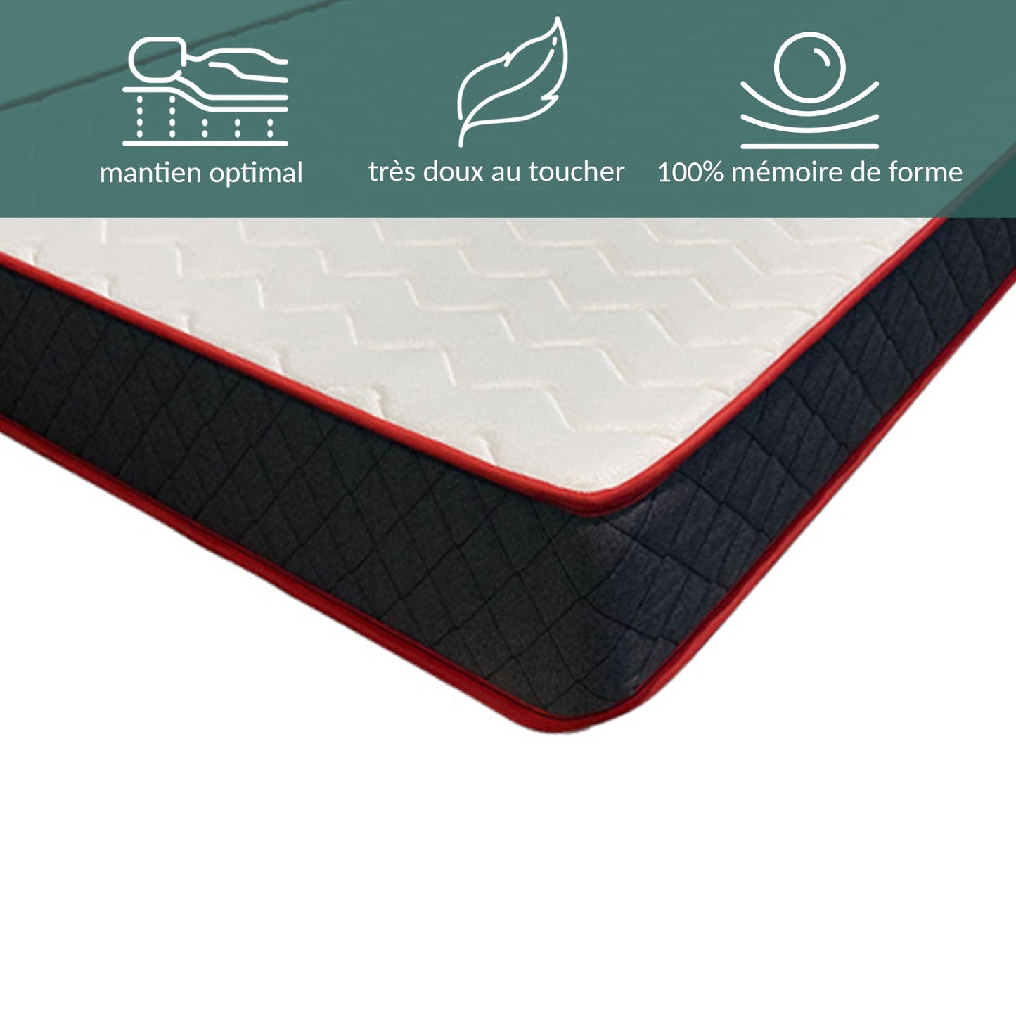 Matelas Queens : Mémoire de forme et Haute Résilience