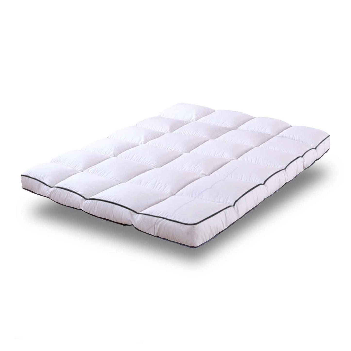 Surmatelas Plumes Luxe : 100% Plumes de canard pour confort inégalé