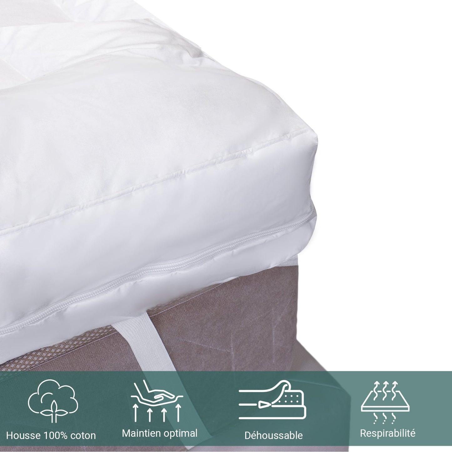 Surmatelas Duo Tech : Grand confort de couchage