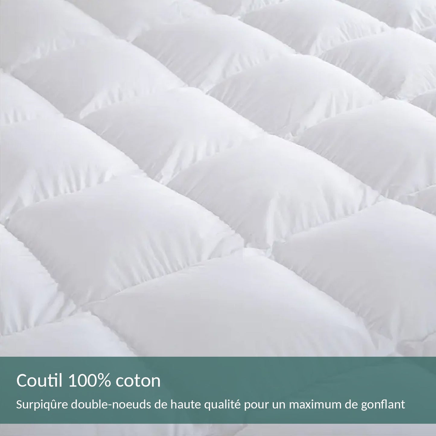 Surmatelas Duo Tech : Grand confort de couchage