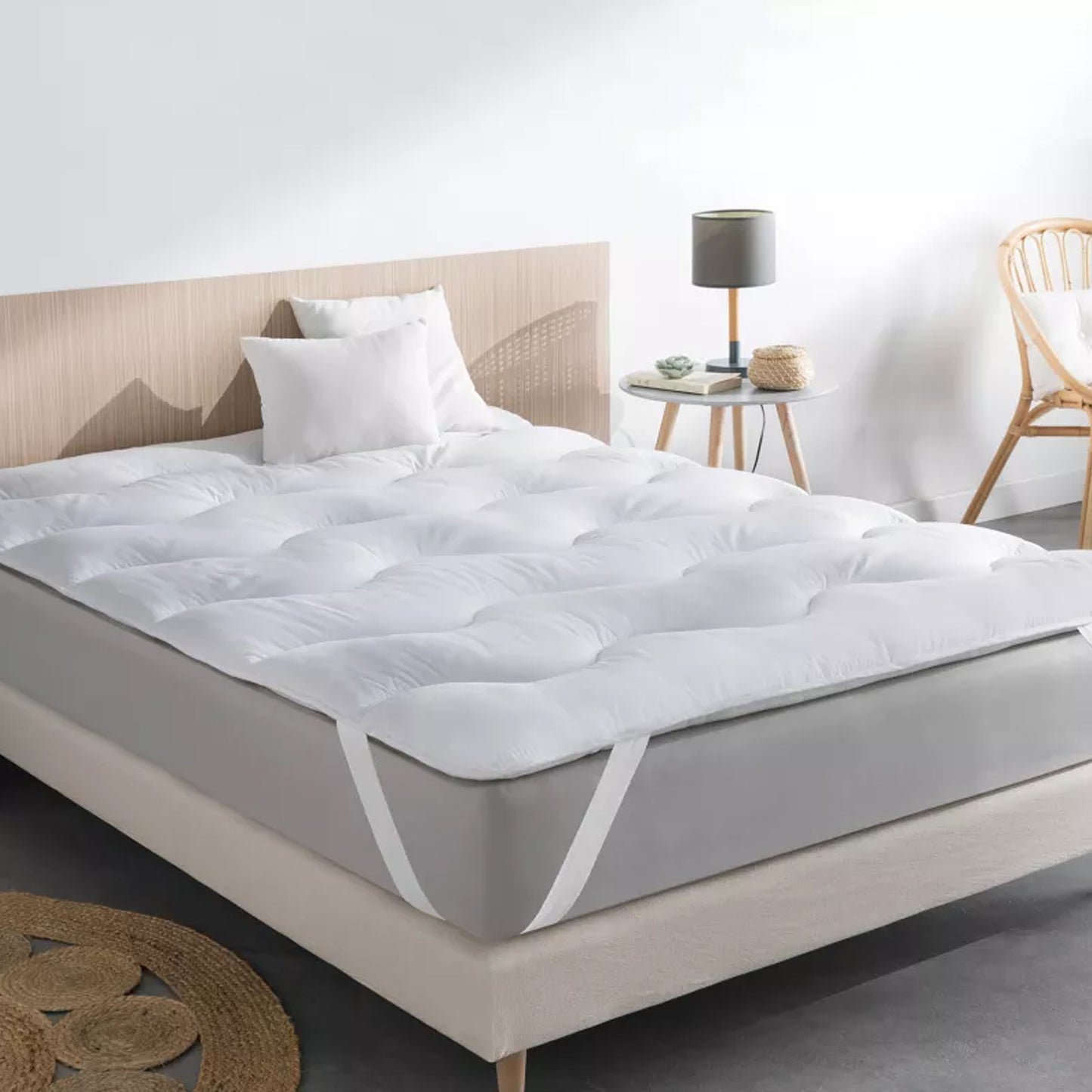 Surmatelas Nuage : Microfibre et Protège matelas