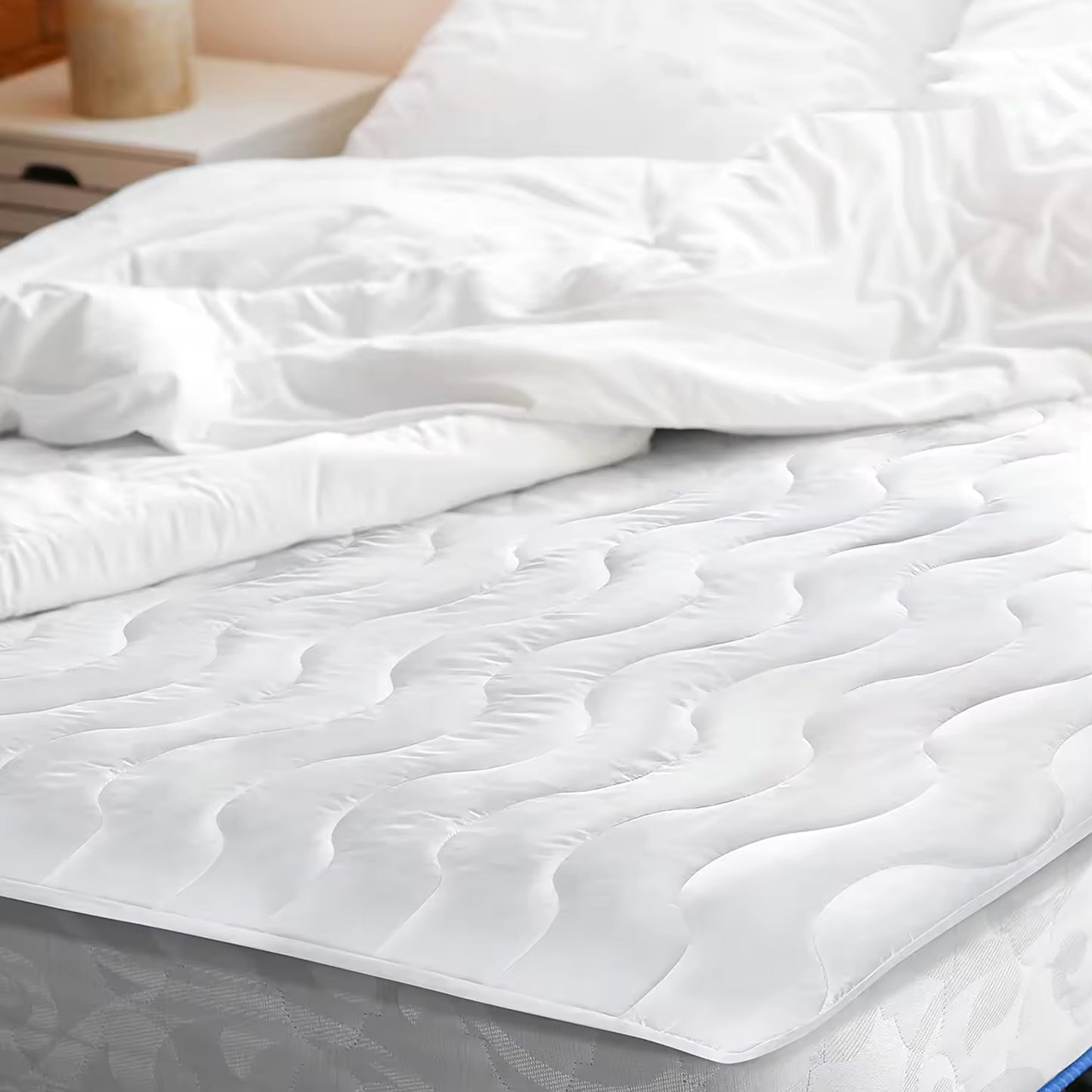 Surmatelas Nuage : Microfibre et Protège matelas