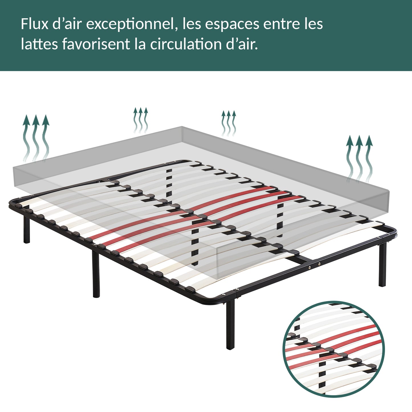 Sommier OrthoFlex : Confort et resistant