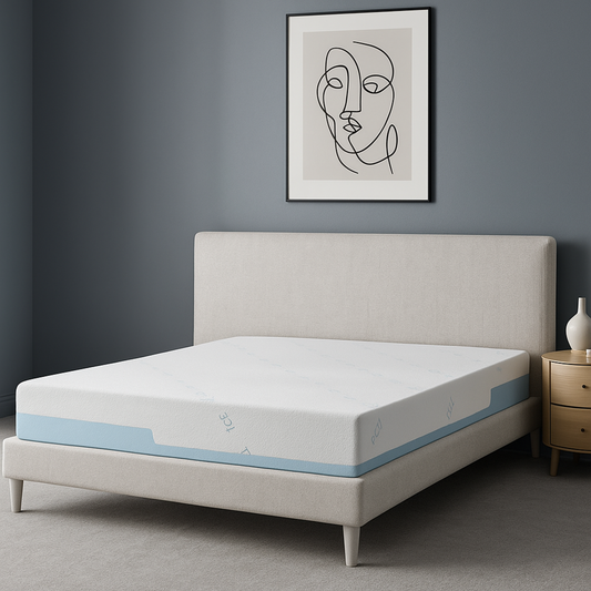 Matelas Universel ICE II : mémoire de forme et zones ergonomiques